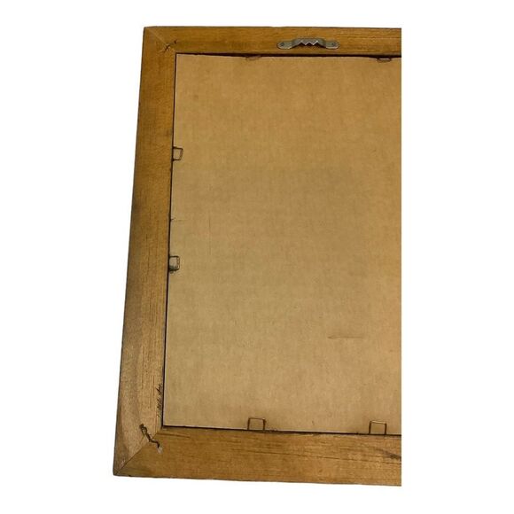 Vintage 1980s Disney Minnie Mouse & Daisy Duck Ice Cream Framed 12x10” - Picture 5 of 12